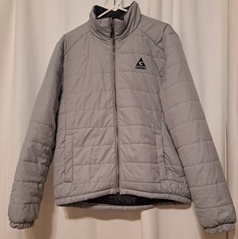 Gerry Light Gray Quilted winter Jacket